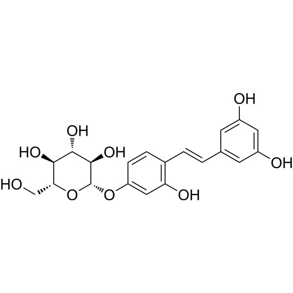Oxyresveratrol 4-O-β-D-glucopyranoside 863329-68-4